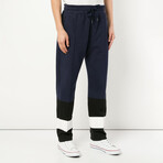 Color Block Pants // Navy + Black (M)