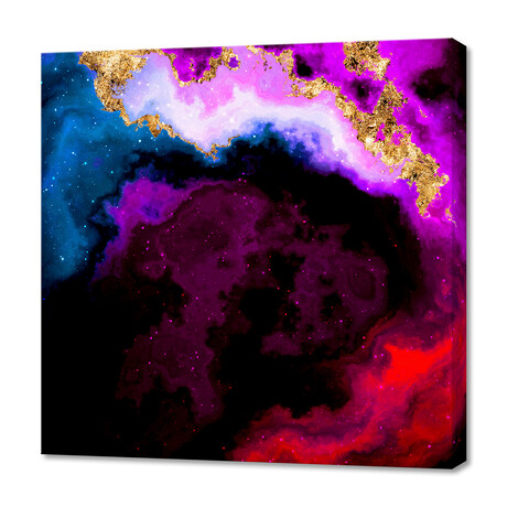 100 Nebulas in Space // 048 (12"H x 12"W x 0.75"D)