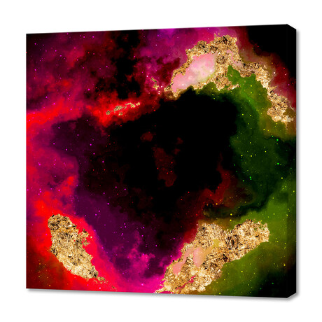 100 Nebulas in Space // 087 (12"H x 12"W x 0.75"D)