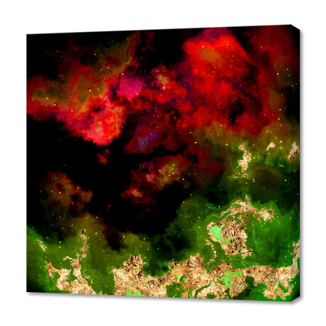 100 Nebulas in Space // 071 (12"H x 12"W x 0.75"D)