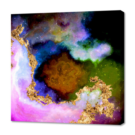 100 Nebulas in Space // 069 (12"H x 12"W x 0.75"D)