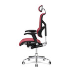 X2-HMT // K-Sport Management Chair + Headrest // Heat + Massage Therapy (Gray)