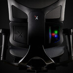X2-HMT // K-Sport Management Chair + Headrest // Heat + Massage Therapy (Gray)