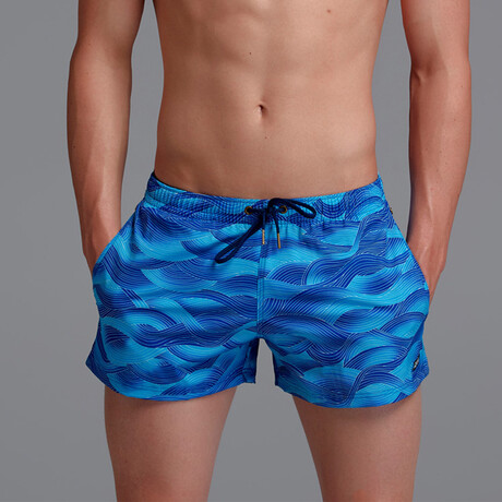 Shorty Shorts Short // Cold Current (XS)