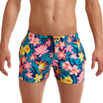 Shorty Shorts Short // Aloha Brah (XS)