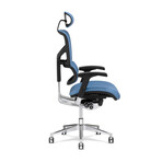 X3 ATR Management Chair + Headrest (Blue)