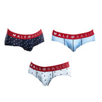 New Brief // Pack of 3 // Boats (M)