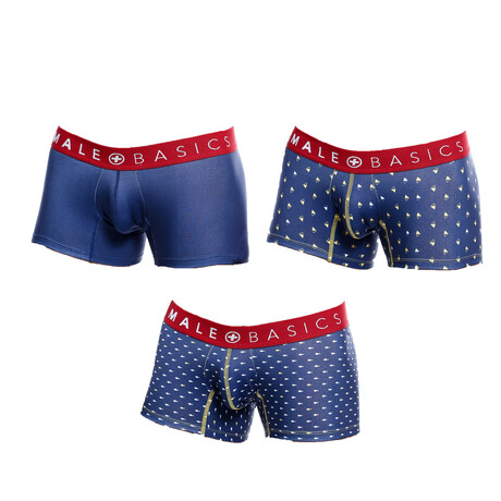 New Trunk // Pack of 3 // Marine (S)