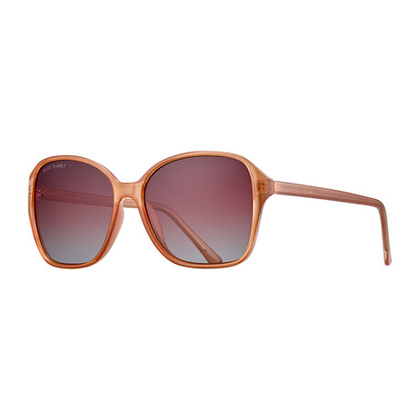 Women's Athea Polarized Sunglasses // Caramel + Gradient Brown