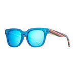 Men's Austyn Polarized Sunglasses // Blue + Multicolor