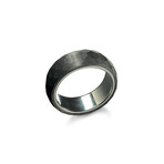 Stainless Steel Carbon Fiber // 8mm Ring / V2 (9.5)