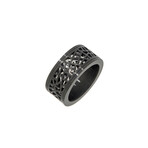 Black IP Steel Cronos Ring (12)