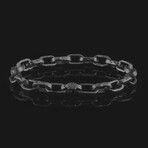 Raw Chain Bracelet // Black Gold (X-Small)