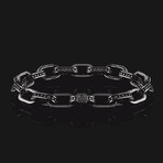 Raw Chain Bracelet III // Black Gold (X-Small)