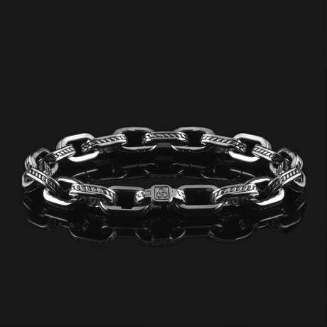 Raw Chain Bracelet II // Silver (X-Small)