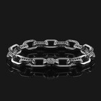 Raw Chain Bracelet III // Silver (X-Small)