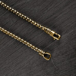 Pixel Wheat Bracelet // Gold (X-Small)