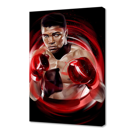 Muhammad Ali VII (24"H  x 16"W  x  1.5"D)