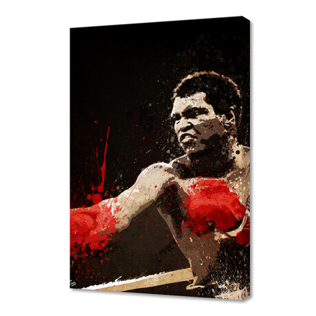 Muhammad Ali IX (24"H  x 16"W  x  1.5"D)