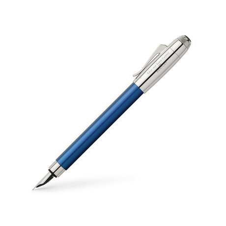Graf Von Faber-Castell Bentley Fountain Pen // Extra Fine // Sequin Blue