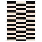 Home Rodeo Collection // Hand-Tufted Silk + Wool Area Rug // White // 9'9" x 13'9"