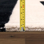 Home Rodeo Collection // Hand-Tufted Silk + Wool Area Rug // White // V2 // 9'9" x 13'9"