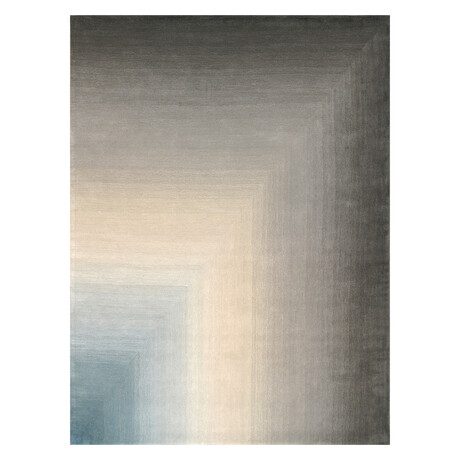 Home Rodeo Collection // Hand-Tufted Silk + Wool Area Rug // Gray // 9'9" x 13'9"