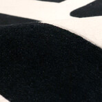 Home Rodeo Collection // Hand-Tufted Silk + Wool Area Rug // White // V2 // 9'9" x 13'9"