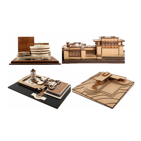 Wright Stuff Collection // Set of 4 (Scale Model Kit)