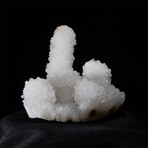 Freestanding Stalactites of Miniature Quartz Crystals