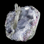 Quartz & Purple Fluorite Masterpiece