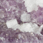 Chabazite on Amethyst Agate Matrix