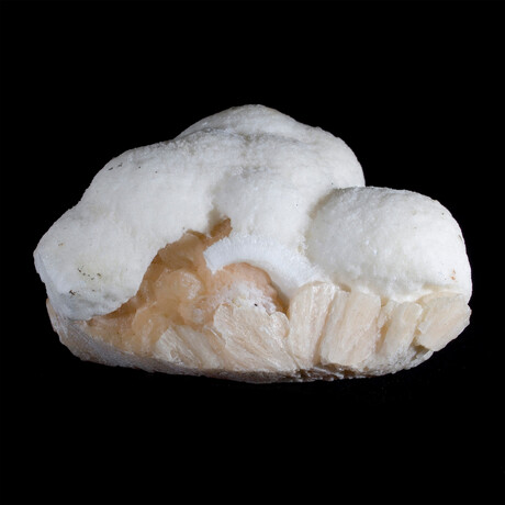 Mordenite on Peach Stilbite