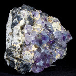 Two Generations of Fluorite Crystals with Wolframite