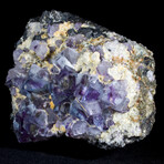 Two Generations of Fluorite Crystals with Wolframite