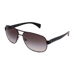 Men's Aviator PR52PS-7AX0A7 Sunglasses // Black