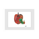 Hungry Caterpillar Framed Painting Print (8"H x 12"W x 1.5"D)