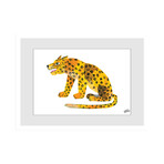 ABC Jaguar Framed Painting Print (8"H x 12"W x 1.5"D)