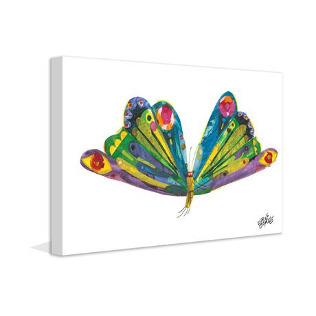 Beautiful Wings Painting Print on Wrapped Canvas (8"H x 12"W x 1.5"D)