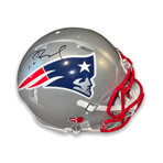 Tom Brady // New England Patriots // Signed Speed Authentic Helmet