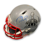 Tom Brady // New England Patriots // Signed Super Bowl XLIX Helmet