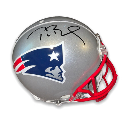 Tom Brady // New England Patriots // Signed Proline Helmet