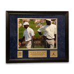 Tiger Woods & Michael Jordan // Unsigned + Framed Photograph