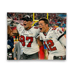 Tom Brady & Rob Gronkowski // Tampa Bay Buccaneers // Signed Photograph