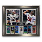 Tom Brady // Patriots + Buccaneers// Unsigned + Framed Photographs