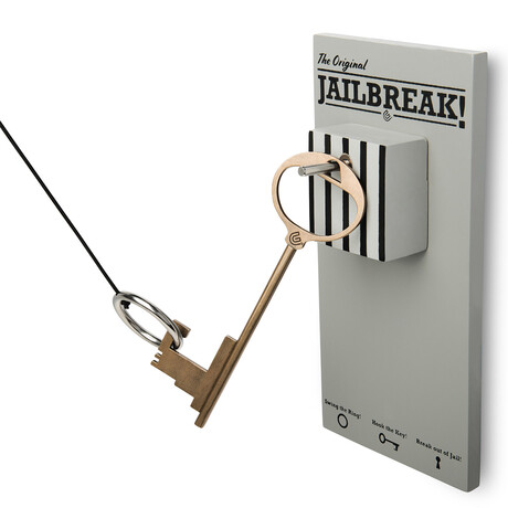 Jail Break Ring Swing Game // Gray