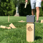 Kubb Premium Rubberwood Set // Green