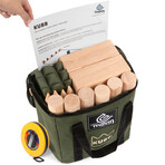 Kubb Premium Rubberwood Set // Green