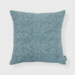 Werner Woven Chevron Pillow // 18" X 18" (Toasted Nut)