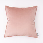 Haven Dutch Velvet Pillow // 20" X 20" (Whisper Pink)